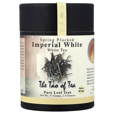 Spring Plucked White Tea, Imperial White, 2 oz (57 grams)