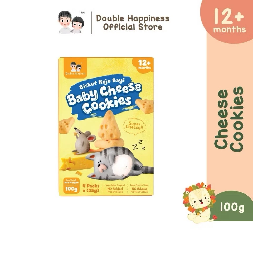 Baby Biscuits Baby Cheese CookiesSnacks Cookies From 12+ Months 100g Ship On DHL - Image 3 of 4