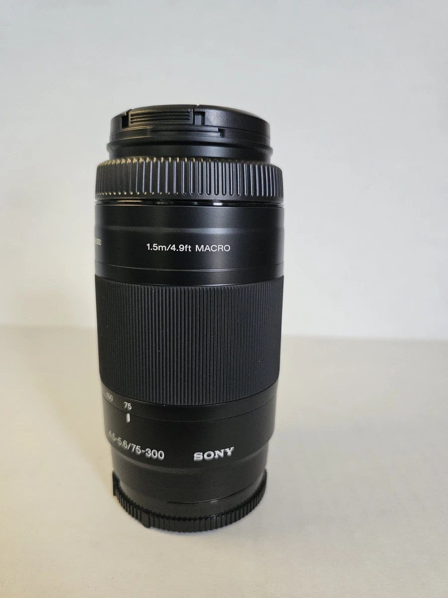 25+ Sony A-mount 75-300mm Focal Camera Lenses for sale | Updated