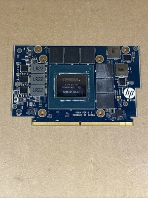 HP NVIDIA Quadro RTX 3000 Laptop GPU N19E-Q1-KD-A1 Mobile Graphics Card