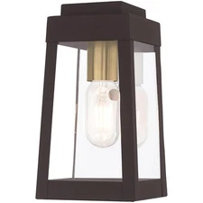 Livex Lighting 20851-07 Oslo 1 Light 10 inch Bronze Outdoor Wall Lantern