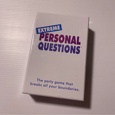 Extreme Personal Questions Adult Party card Game new open box