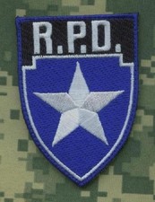 RESIDENT EVIL ZOMBIE OUTBREAK RACCOON CITY POLICE DEPARTMENT RPD vêlkrö PATCH