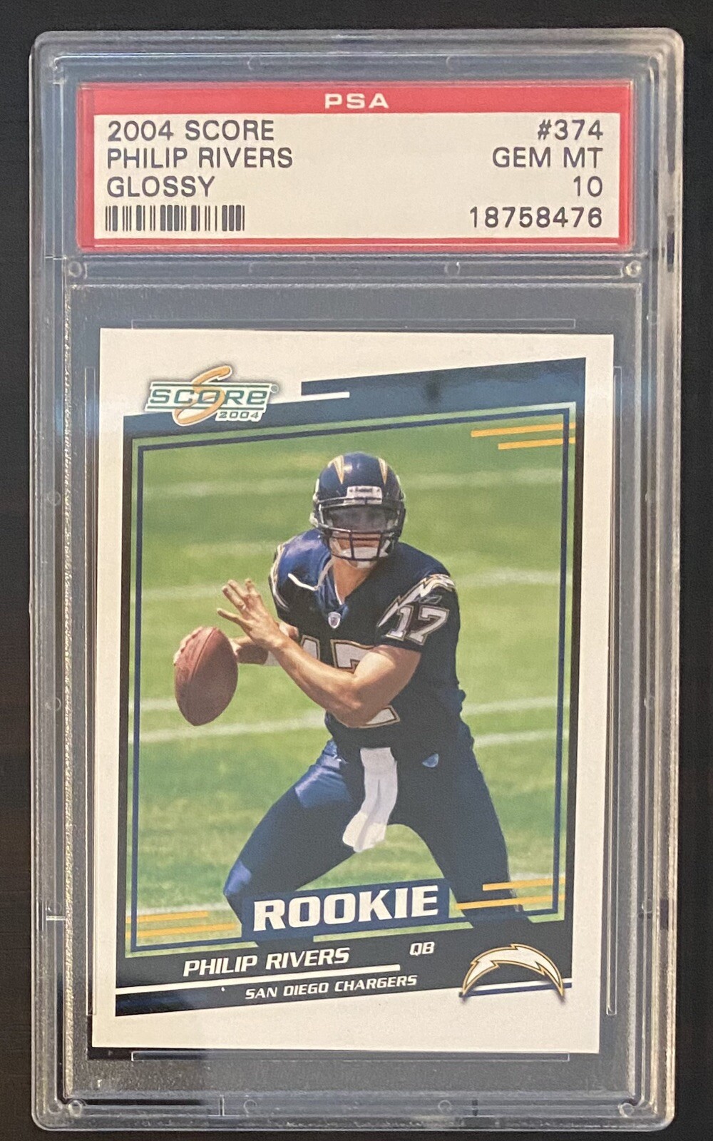 Philip Rivers Score #374 Glossy