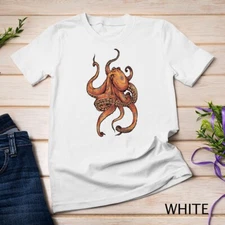 Octopus T Shirt Tshirt for men women boys girls kids Unisex T-shirt