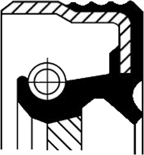 Joint Spi de Vilebrequin 30x42x7mm pour Peugeot 205 et Renault 14