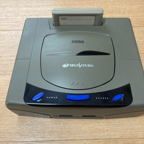 SEGA Saturn Console System Controller Game HST-3210 main unit set + power memory - Picture 9 of 9