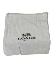 NEW COACH 8" x 8" Drawstring Dust Bag Cover Storage 8" x 8" Cloth