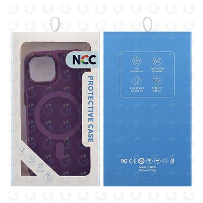 MyGadget Cover per iPhone XS Max - Custodia con Corda Case con Cordino Trasparente Antiurto con Laccio | Tracolla - Practical Stylish Blu Camouflage
