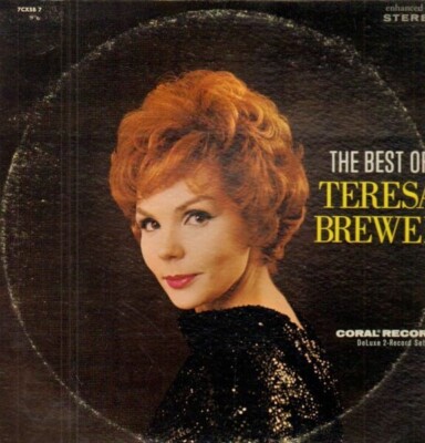 Teresa Brew The Best Of Teresa Brewer Coral 2xVinyl LP