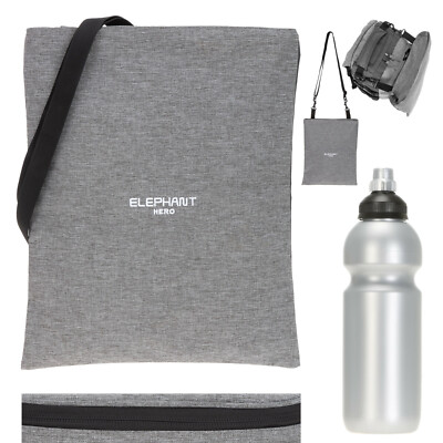 Turnbeutel Elephant Signature Attach Bag Sportbeutel Sport 12726 Two Tone Grau+f