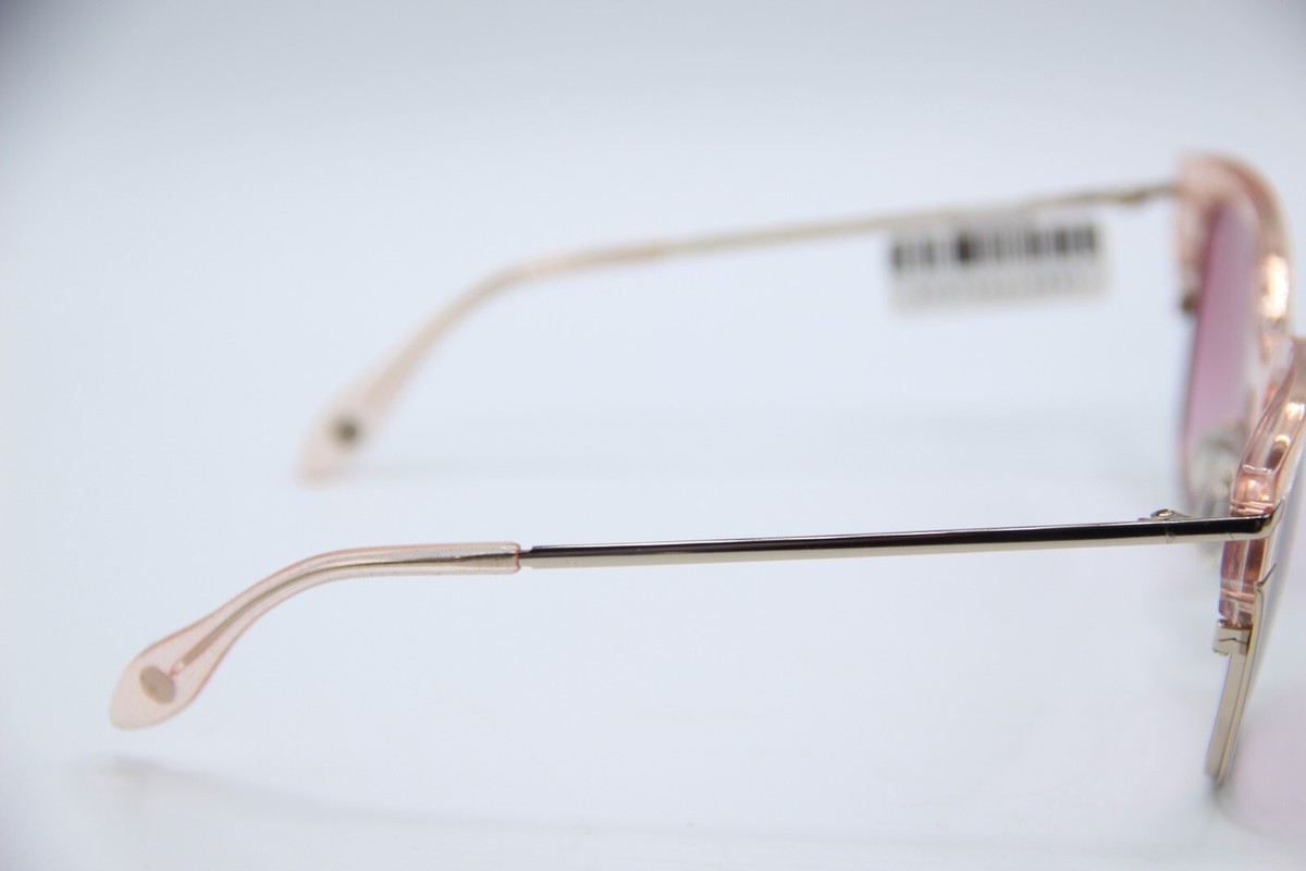 FYSH F-2041 Cat Eye Sunglasses in Blush Gold NEW FYSH 2041 S21 GOLD GLITTER GRADIENT AUTHENTIC FRAMES  main image 3