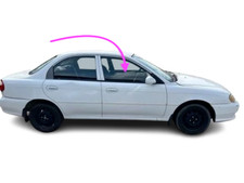 Fits: 1994-1995 Kia Sephia 4D Sedan Passenger Side Front Right Door Window Glass