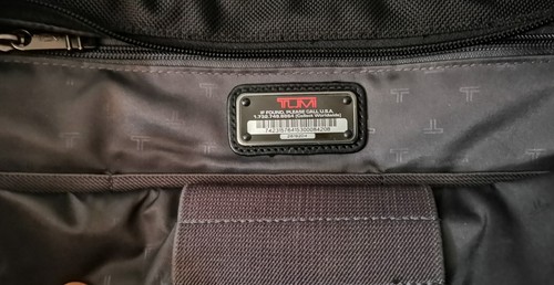 Tumi FXT Ballistic Nylon Slim Expandable Computer Flap Briefcase Black #26192D4 - Picture 6 of 11