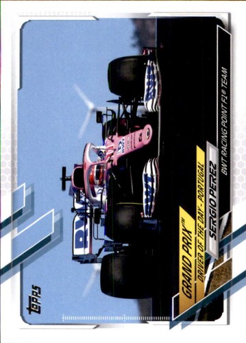 2021 Sergio Perez [Checker Flag] #160
