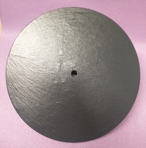 Welsh Slate Clock Blank, Make your own, Ready to finish, 23cm - Afbeelding 1 van 5