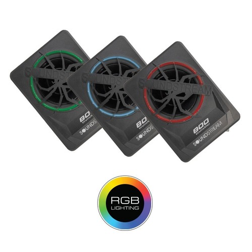 Soundstream USB-10DL Car Under Seat Powered Enclosure 10” Subwoofer Amp RGB LED - Picture 3 of 4