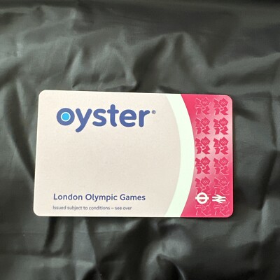 RARE Special Edition Oyster Card London Olympics 2012 With Instructions |  eBay UK