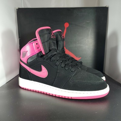 air jordan 1 retro high og black pink