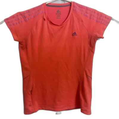 Adidas Supernova T-Shirt Women's Large L Pink Running Pocket