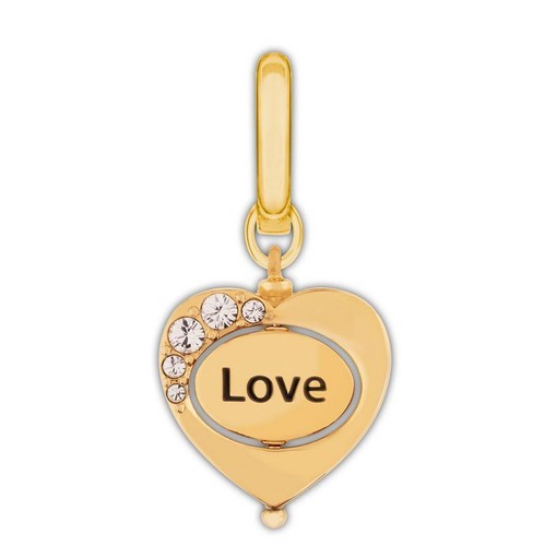 Swarovski True Love Spin Heart Charm Pink/Clear Crystal Option:1185962 / 1185963 - Picture 13 of 15