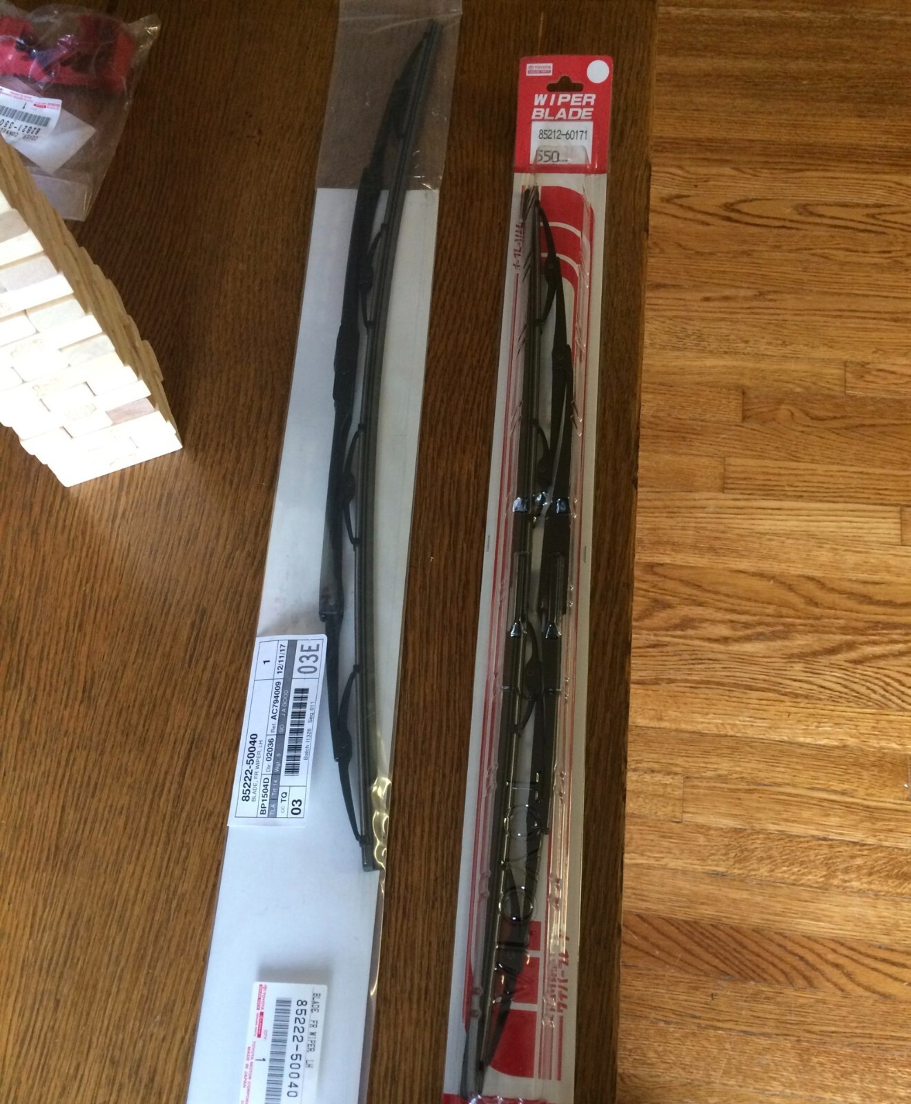TOYOTA GENUINE LEXUS 20012006 LS430 FACTORY WIPER BLADE SET eBay