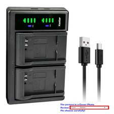 Kastar Battery LTD2 Charger for Original Panasonic Genuine DMW-BCN10 DMW-BCN10GK