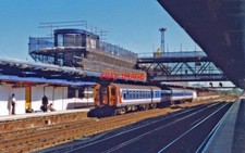 PHOTO  KENT ASHFORD RAILWAY STATION CONSTRUCTION OF INTERNATIONAL RAILWAY STATIO