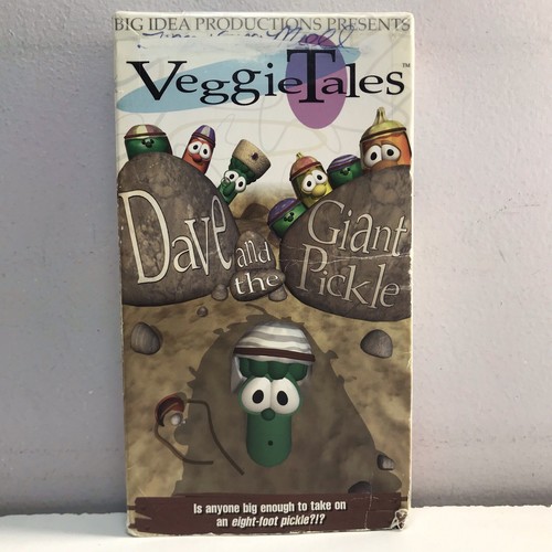 VeggieTales Dave & Giant Pickle VHS Video Tape Kids GOD Rare! Buy 2 Get 1 Free! - Picture 8 of 8
