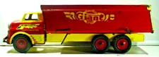 VINTAGE 1950`S  WYANDOTTE GIANT CONSTRUCTION TAMDEN AXLE DUMP TRUCK