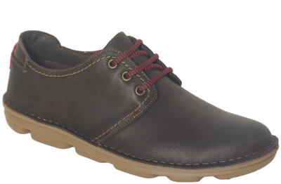 On Foot 7045 casual shoes lace up blucher testa brown callaghan reduzierung 