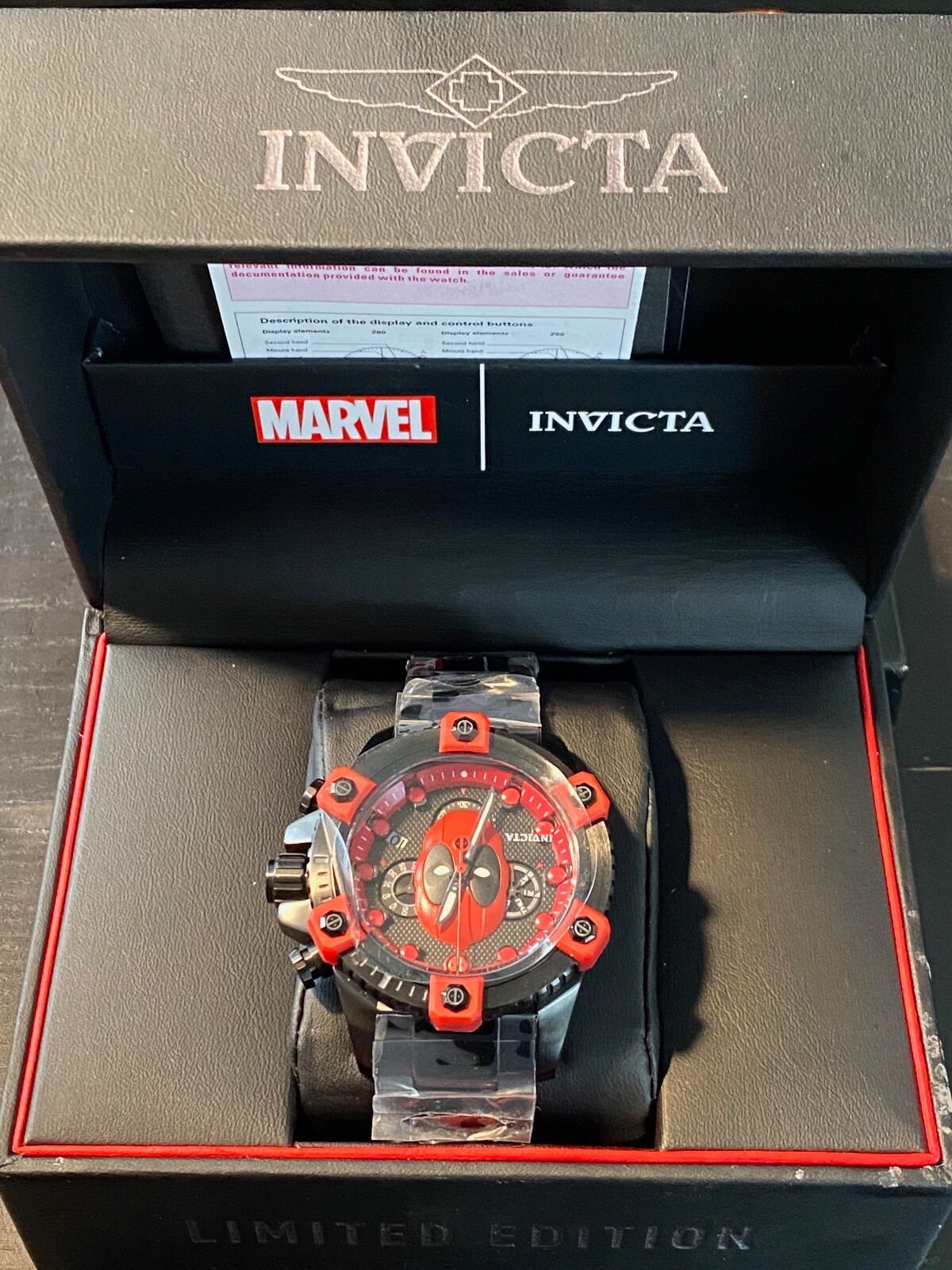 invicta deadpool watch