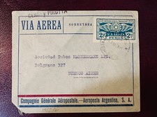 1930s? PARAGUAY COVER AIR MAIL TO BUENOS AIRES ARGENTINA 1