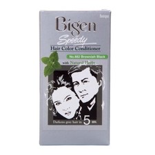 Bigen Speedy Hair Color Conditioner with Natural Herbs Brownish Black 882 Unisex
