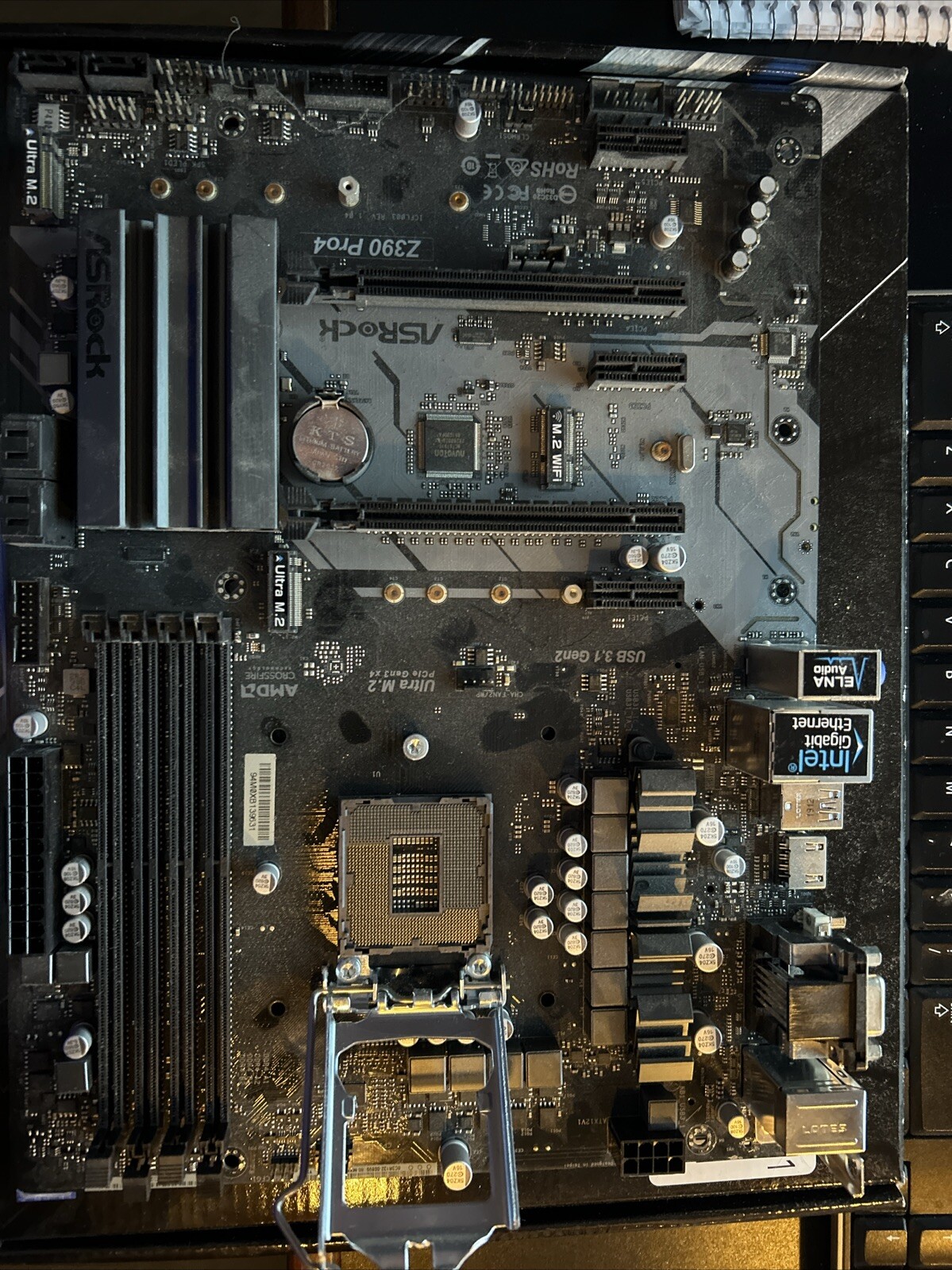ASRock Z390 Pro 4 Intel 1151 ATX Ddr4-sdram Motherboard 4717677336733 ...