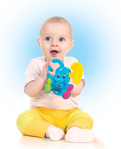 Baby Clementoni Rassel Elefant Kuckuck 3m+ - Bild 4 von 4