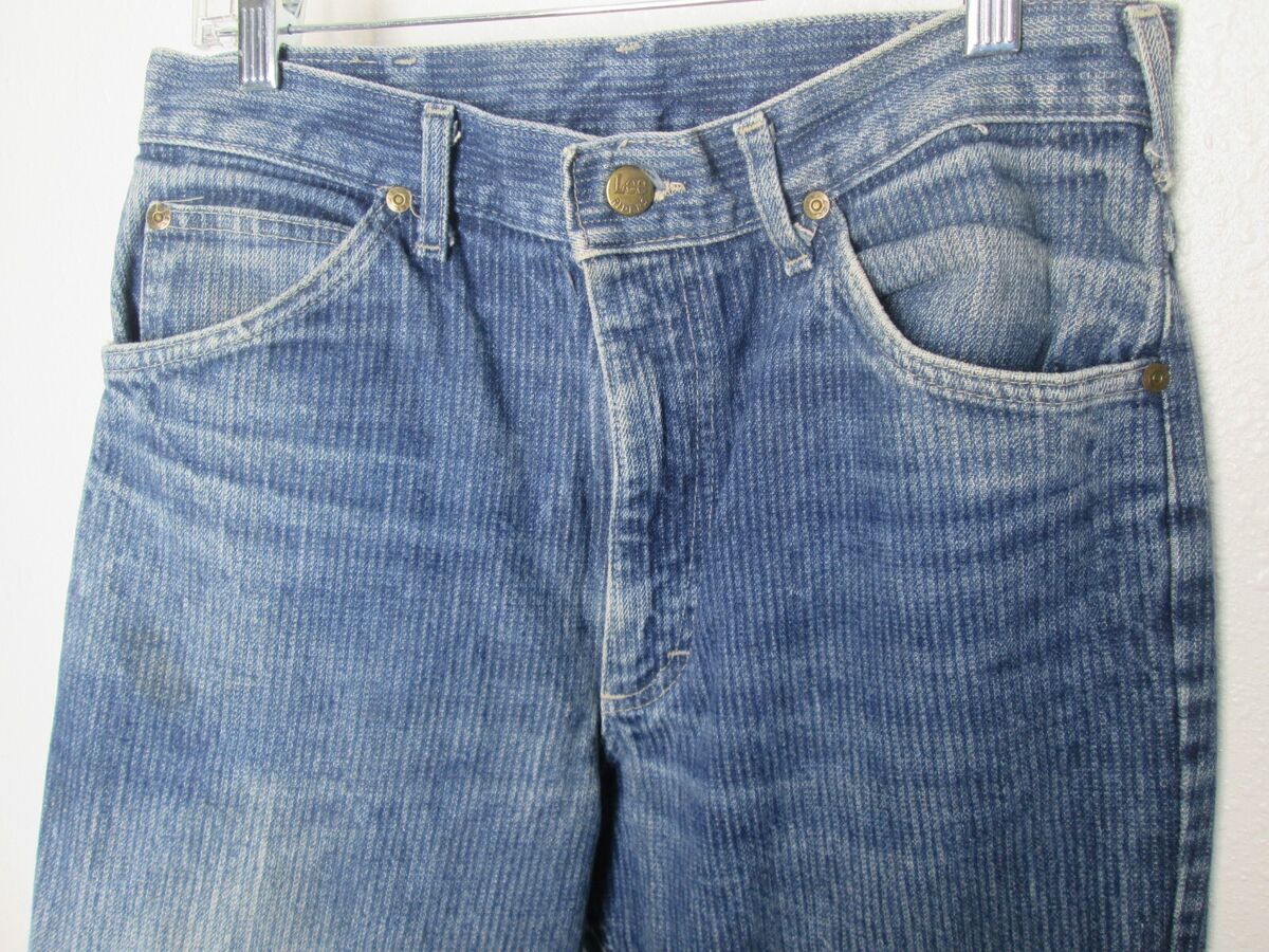 Lee Riders Pinstripe Jeans vintage 1980's 200 USA Union made Lee Riders Pinstripe Jeans vintage 1980's 200 USA Union made
