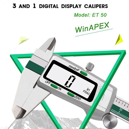 Pinza digital Vernier micrómetro de regla electrónica 150 mm medidor - Imagen 7 de 12