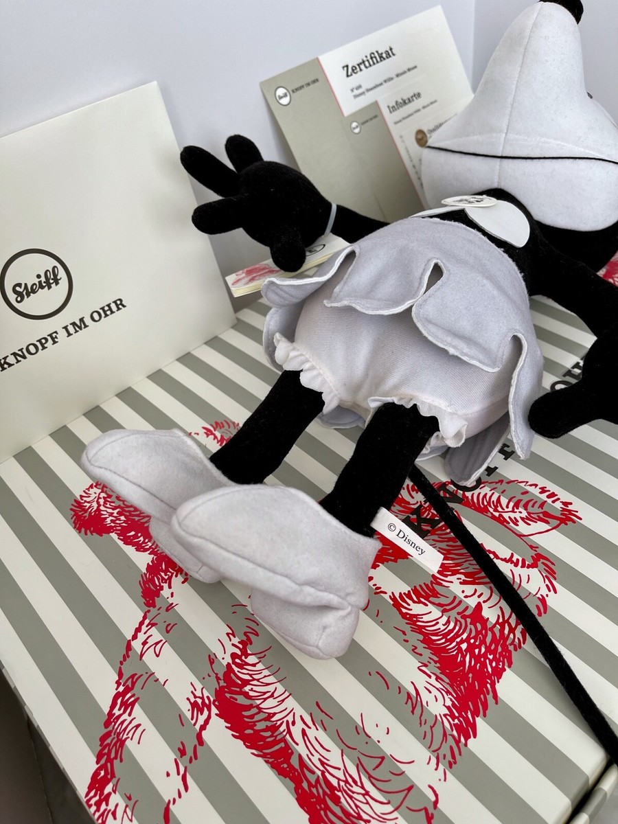 Steiff Disney Steamboat Willie Minnie Mouse Doll 38 cm | eBay