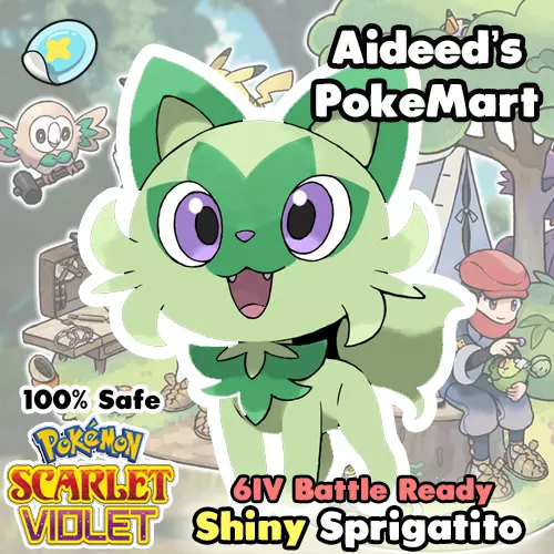 Pokemon Scarlet & Violet - Pokedex Options - Shiny 6IV Battle