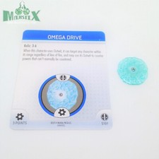 Heroclix Deadpool set Omega Drive S101 Limited Edition object w/card