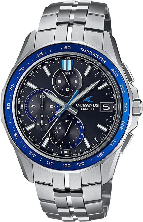 Casio Oceanus OCW-S7000-1AJF Chrono Manta Slim Case Bluetooth