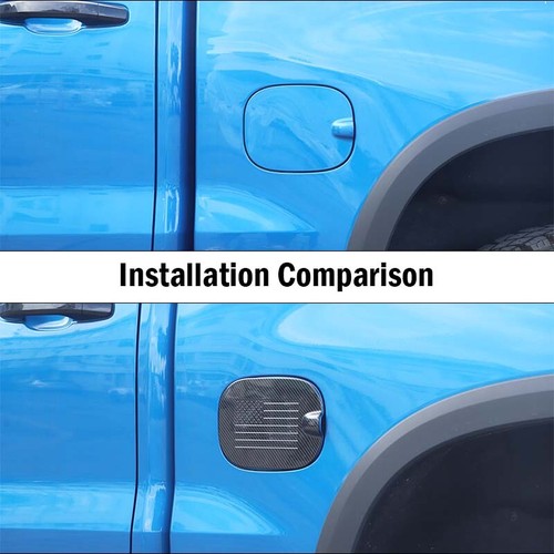 Filler Gas Door Fuel Tank Cover Accessories For Chevy Silverado GMC Sierra 19-23 - Picture 2 of 12