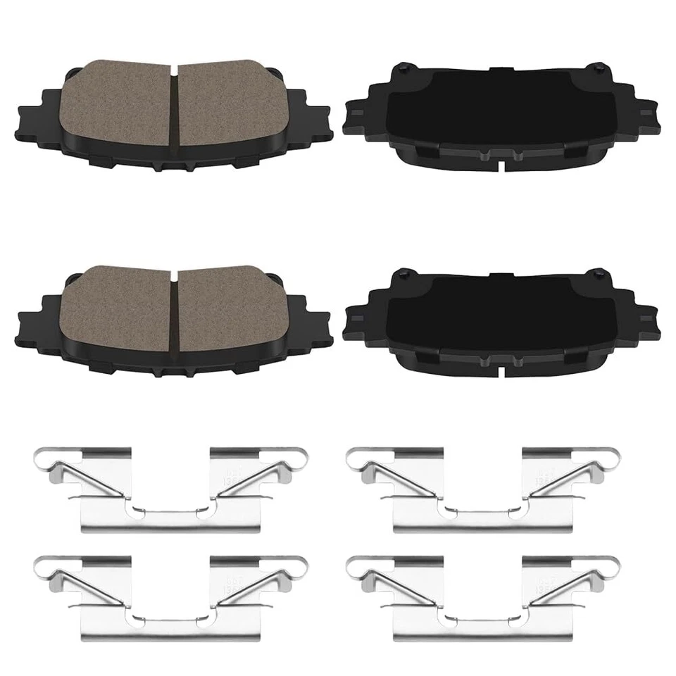 Pastilla de freno trasera cerámica para Lexus RC350 IS350 2015-2020 3,5 L Base C F Sport Foto 4 de 4