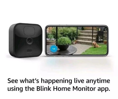 New Genuine Amazon Blink Security Camera Set of 3 - OUTDOOR & INDOOR - HD, 1MS a - 第 2/7 張圖片