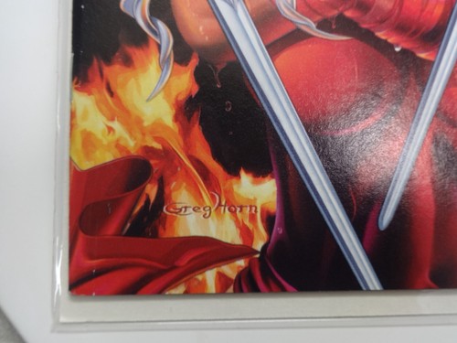 Elektra Marvel Knights #3 2001 Marvel Signed by Greg Horn NM Condition Recalled - Picture 6 of 11