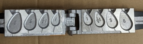 Do It D3244 rollfreie Sinkerform 1 1-1/2 2 3 Unzen (4 Hohlräume) NR-4-A - Bild 4 von 6