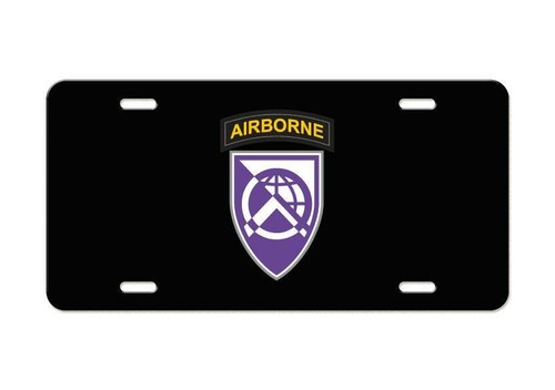 US Army Division - 360th Civil Affairs Brigade - Aluminum License Plate - Picture 2 of 2