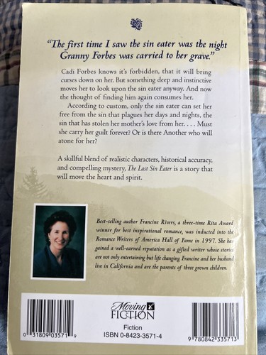 The Last Sin Eater - Francine Rivers - Paperback - Picture 2 of 2