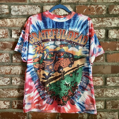 Shein Grateful Dead Tie Dye Graphic 